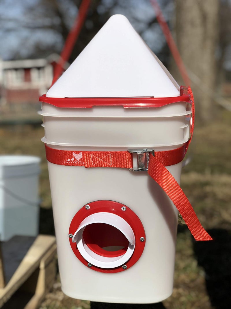 RentACoop Hanging Strap for Chicken Waterers and Feeders - Fits Every Size of Round or Square Bucket - Image 2
